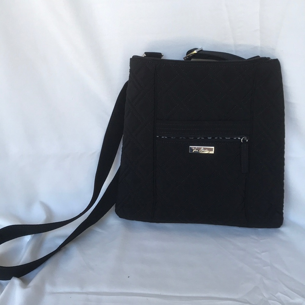 Vera Bradley black hipster crossbody